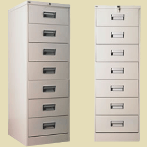 7 drawers 5" x 8" medical-record-card-filing-cabinets-for-clinics