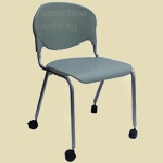 school chair with wheels