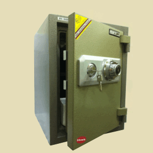 Fire resistant safe for small space