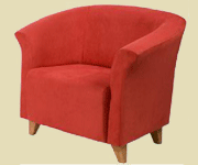 comfortable and sturdy single seater sofa lounge chairs
