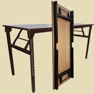 folding banquet table