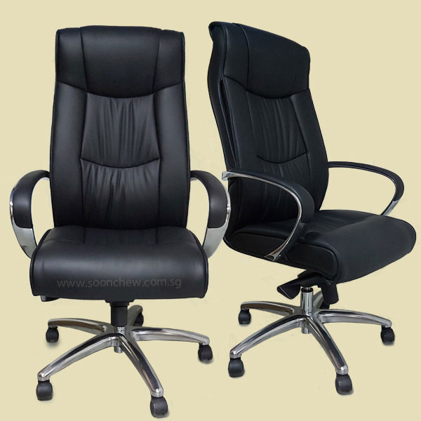 high-back-leather-office-chair | Singapore