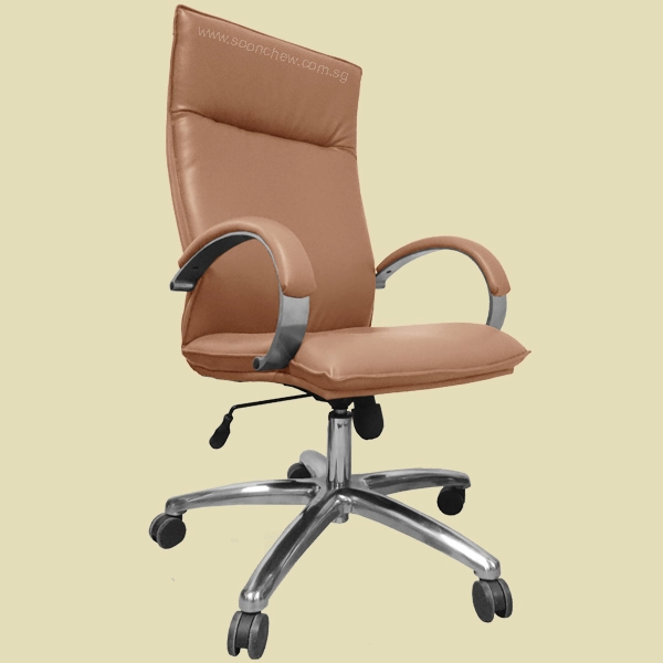 high-back-leather-office-chair-with padded-armrest