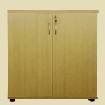 Low hieght wooden filing cabinet