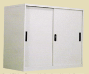 office metal cabinets with sliding doors