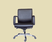 managers Office leather chairs with armrest