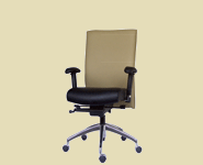 leather office chairs with mid back