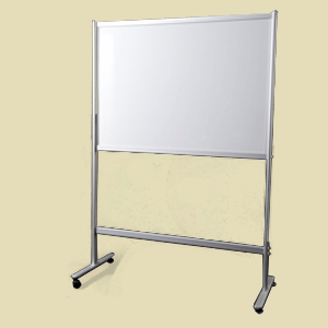 mobile-whiteboard-with-stand-on-roller-castor-wheels
