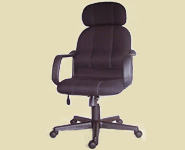 high back office leather chairs to minimise backache