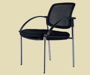 stackable Office Mesh Chairs with armrest for guest waiting area