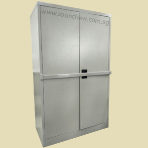 metal cabinets with locking bars