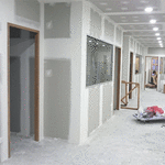 office renovation contractor for office partition wall