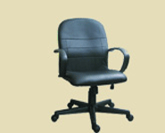 small size low back office leather chairs