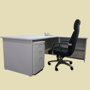 L-shape-white-office-table